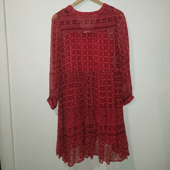 ANTHRO' MAEVE Canna Swing Dress - Picture 10 of 11